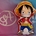 Almohada de felpa con dibujos animados de Luffy 45 cm - Imagen 1