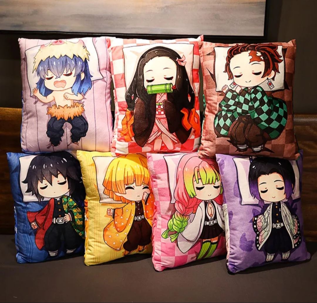 Almohada de peluche de Anime de Demon Slayer, Hashibira Inosuke - Imagen 2