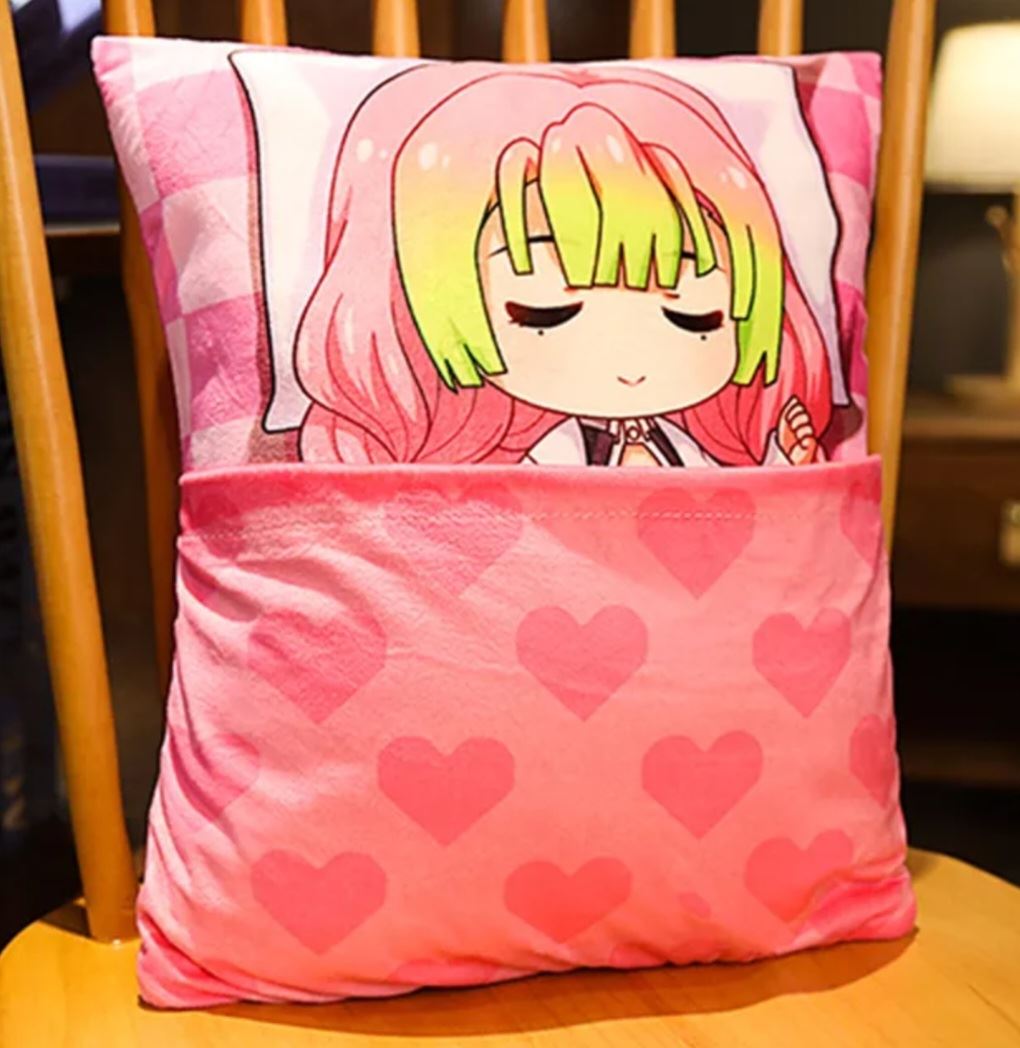 Almohada de peluche de Anime de Demon Slayer, Kanroji Mitsuri - Imagen 1