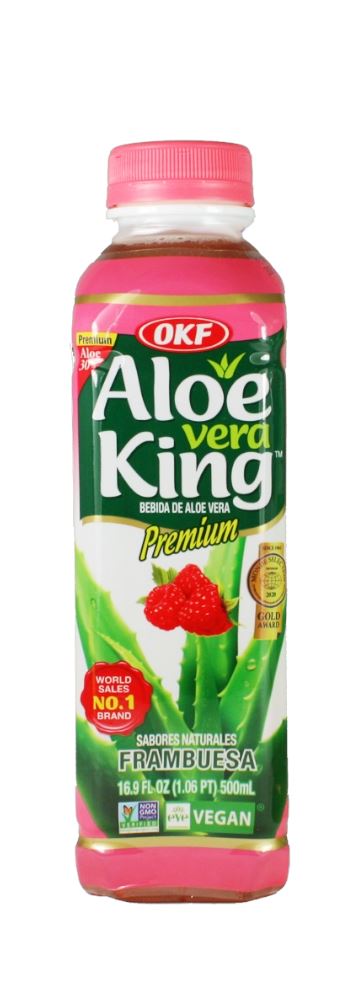 Bebida con ALOE sabor frambuesa - Imagen 1