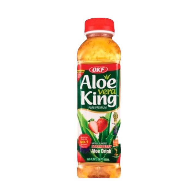 Bebida con ALOE sabor fresa - Imagen 1