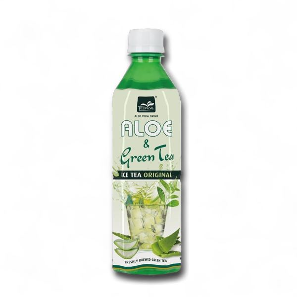 Bebida con ALOE sabor té verde - Imagen 1