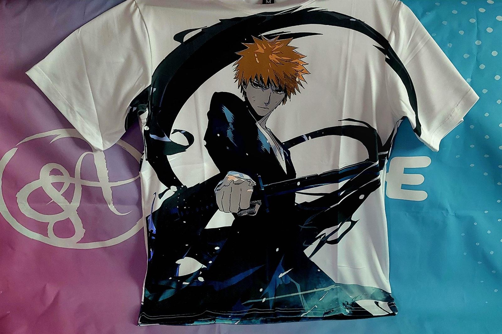 Camiseta Ichigo Kurosaki talla M - Imagen 2