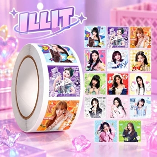 Rollo de pegatinas ILLIT - Imagen 1